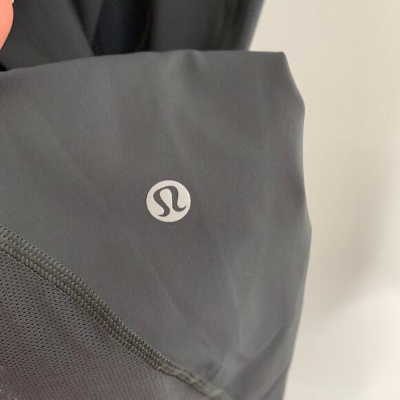 Lululemon One Piece Challenger High Rise Tight Leggings Graphite Grey XS - Picture 8 of 14